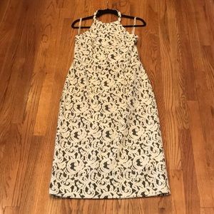 Black/White Lace Shoshanna Dress